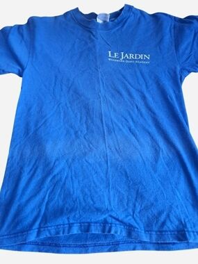 Men's Short-Sleeve LE JARDIN Tee in Blue